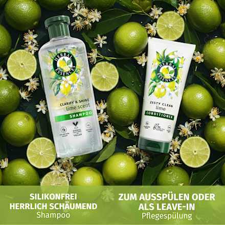 Shampoo Limettenduft, Tiefenreinigung & Glanz Herbal Essences