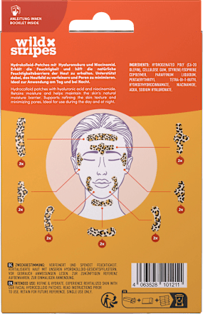 Facial Patches Leo Wild Stripes