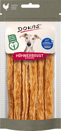 Kausnack Hund, Hühnerbruststreifen DOKAS