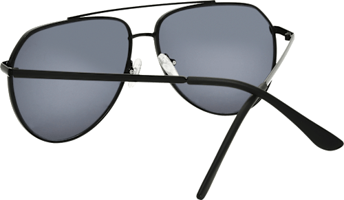 Слънчеви очила за възрастни стил Авиатор, черни sundance