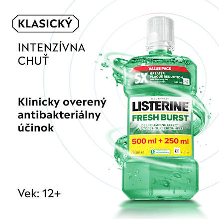 Ústna voda Fresh Burst Listerine