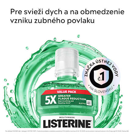 Ústna voda Fresh Burst Listerine