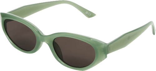 Sonnenbrille Erwachsene grünes Gestell, cateye Look SUNDANCE