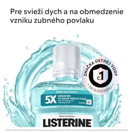 Ústna voda Cool Mint Mild Taste Listerine