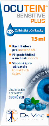 Sensitive Plus zvlhčující oční kapky  OCUTEIN
