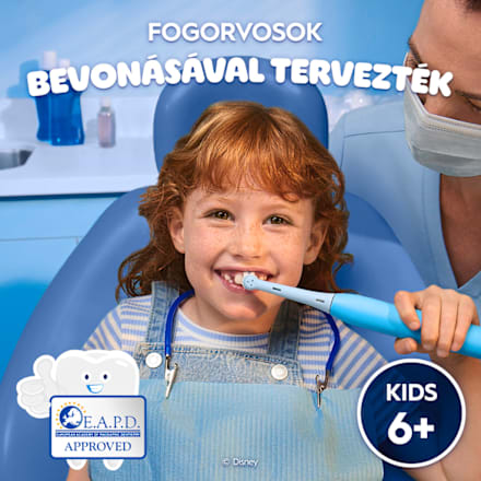 Pótfej elektromos fogkeféhez Stitch Oral-B