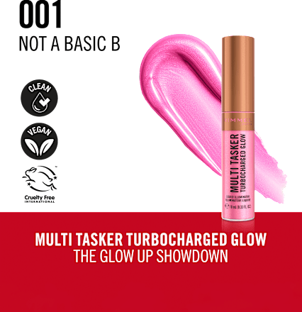 Tekući highlighter Multi Tasker – 001 Not a Basic B RIMMEL LONDON