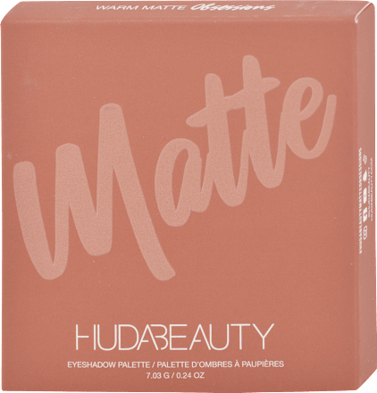 Paletka očných tieňov Obsessions - Warm hudabeauty