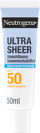 Sonnenfluid Gesicht, ultra sheer feuchtigkeitsspendend, LSF 50 Neutrogena