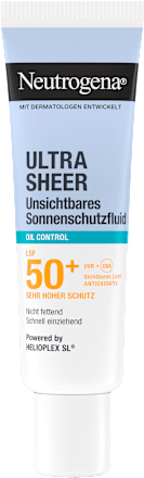 Sonnenfluid Gesicht, ultra sheer oil control, LSF 50+ Neutrogena