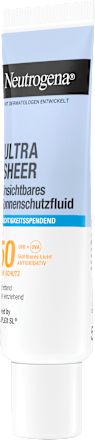 Sonnenfluid Gesicht, ultra sheer feuchtigkeitsspendend, LSF 50 Neutrogena