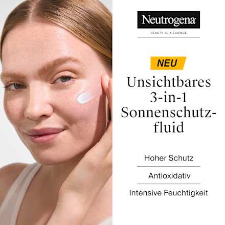 Sonnenfluid Gesicht, ultra sheer feuchtigkeitsspendend, LSF 50 Neutrogena