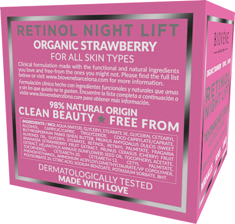 Nachtcreme Retinol Night Lift Power Tightening BIOVÈNE BARCELONA