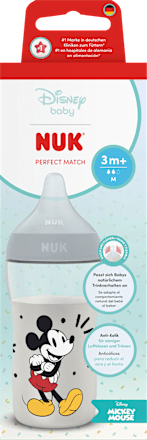 Disney baby Perfect Match plastična bočica za bebe, vel. M, 3+ mj. NUK