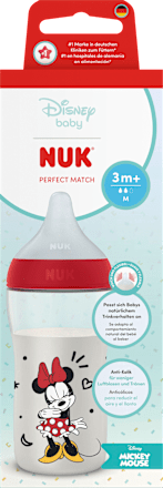 Disney baby Perfect Match plastična bočica za bebe, vel. M, 3+ mj. NUK