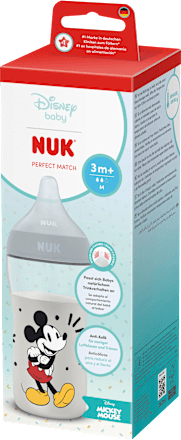 Disney baby Perfect Match plastična bočica za bebe, vel. M, 3+ mj. NUK