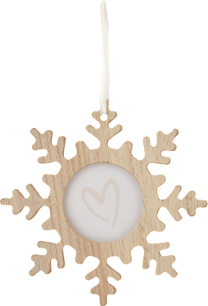 Drevená ozdoba na fotky Paradies