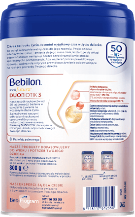 Pro Futura Mleko modyfikowane po 1 roku  Bebilon