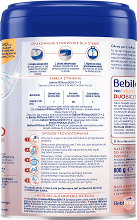 Pro Futura Mleko modyfikowane po 1 roku  Bebilon