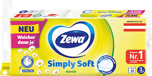 Toilettenpapier comfort Kamille 3-lagig Zewa