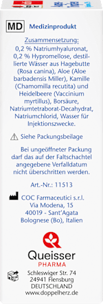 aktiv Augentropfen mit Hyaluron Doppelherz