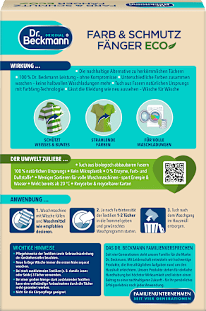 Farb- & Schmutzfangtücher Eco Dr. Beckmann