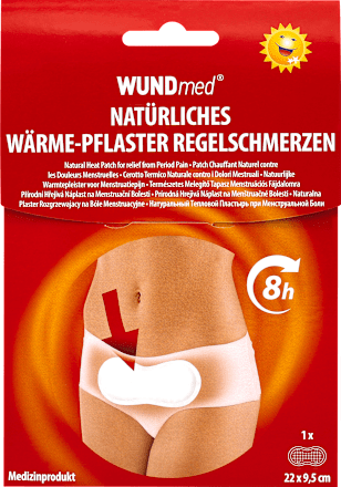 Wärmepflaster für Regelschmerzen WUNDmed