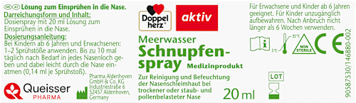 Meerwasser Schnupfenspray Doppelherz