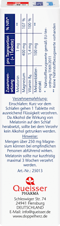 Melatonin + Magnesium 400 Tabletten 30 St Doppelherz