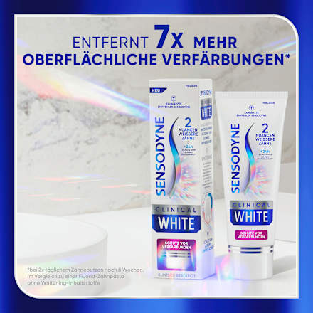 Zahnpasta Clinical White SENSODYNE