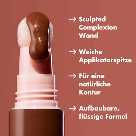 Contouring Cream Halo Glow Beauty Wand Light/Medium e.l.f. Cosmetics