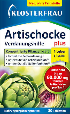 Artischocke plus Löwenzahn & Ingwer 30St Klosterfrau