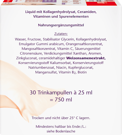 Kollagen + Biotin + Ceramide Trinkampullen 30 St Doppelherz