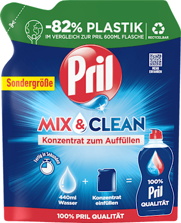 Spülmittel Konzentrat Mix & Clean  Pril