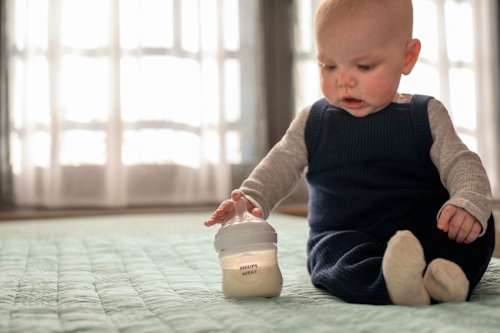 Babyflasche Natural Response weiß, von Geburt an, Doppelpack, 125ml PHILIPS AVENT