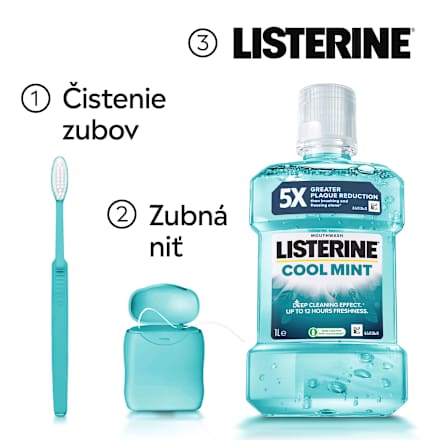 Ústna voda Cool Mint Listerine