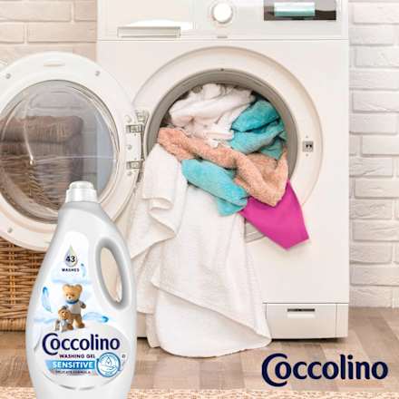 Prací gel univerzálny Care Sensitive Coccolino