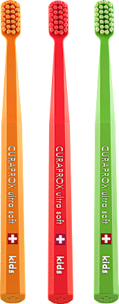 Kids ultra soft zobna ščetka za otroke, 4-12 let, več različic CURAPROX