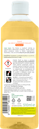 Čistič na drevo a prírodné podlahy Orange planet pure