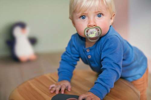 Schnuller ultra air Silikon, grün/grau, 6-18 Monate PHILIPS AVENT