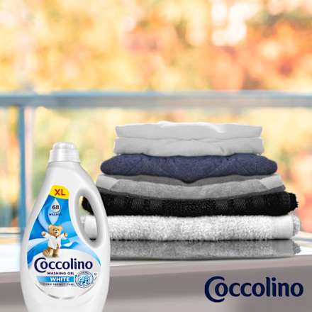 Prací gél na bielu bielizeň White Coccolino