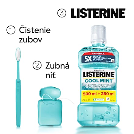 Ústna voda Cool Mint Listerine