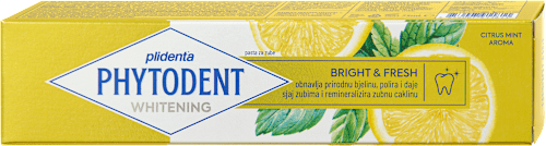 Phytodent Whitening pasta za zube Bright&Fresh plidenta