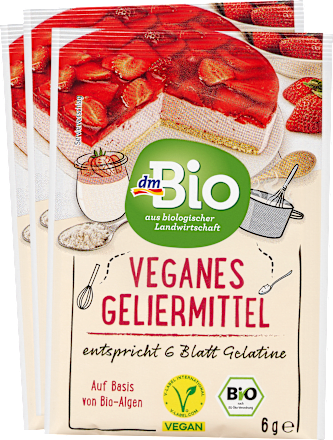 Geliermittel, vegan (3x6 g) dmBio