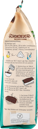 Mješavina za čokoladni kolač - bez glutena dmBio