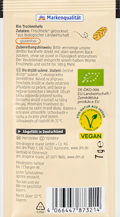 Backhefe 2er Pack dmBio