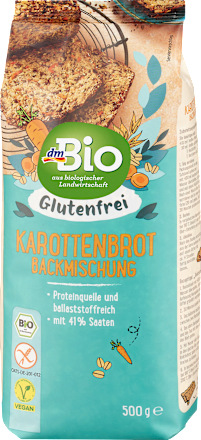 Backmischung Karottenbrot, glutenfrei dmBio