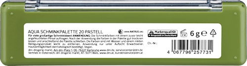 Aqua Schminkpalette 20 Pastell alverde NATURKOSMETIK