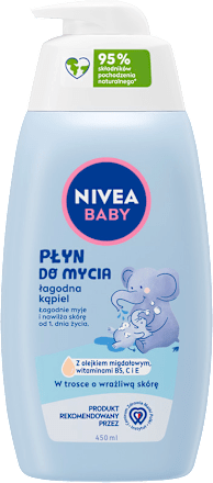 Płyn do mycia łagodna kąpiel NIVEA BABY