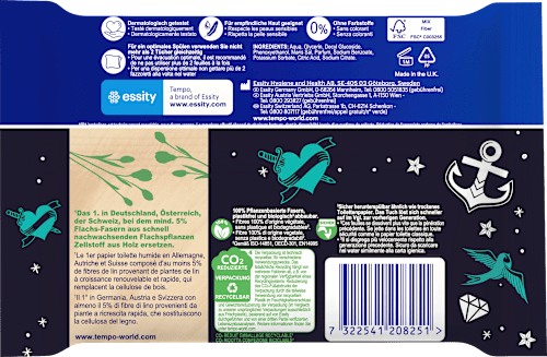 Feuchtes Toilettenpapier For Him & Her Tempo